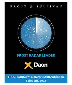 Frost Radar Leader 2023 - Biometric Authentication