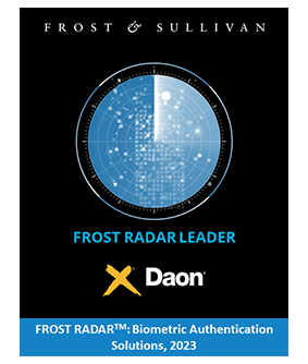 Frost Radar Leader 2023 - Biometric Authentication