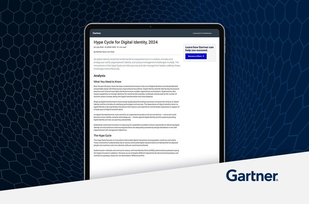 Gartner’s 2024 Hype Cycle for Digital Identity